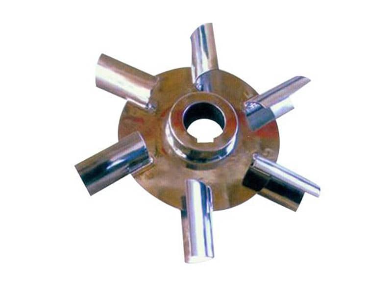 六葉開啟渦輪式攪拌器